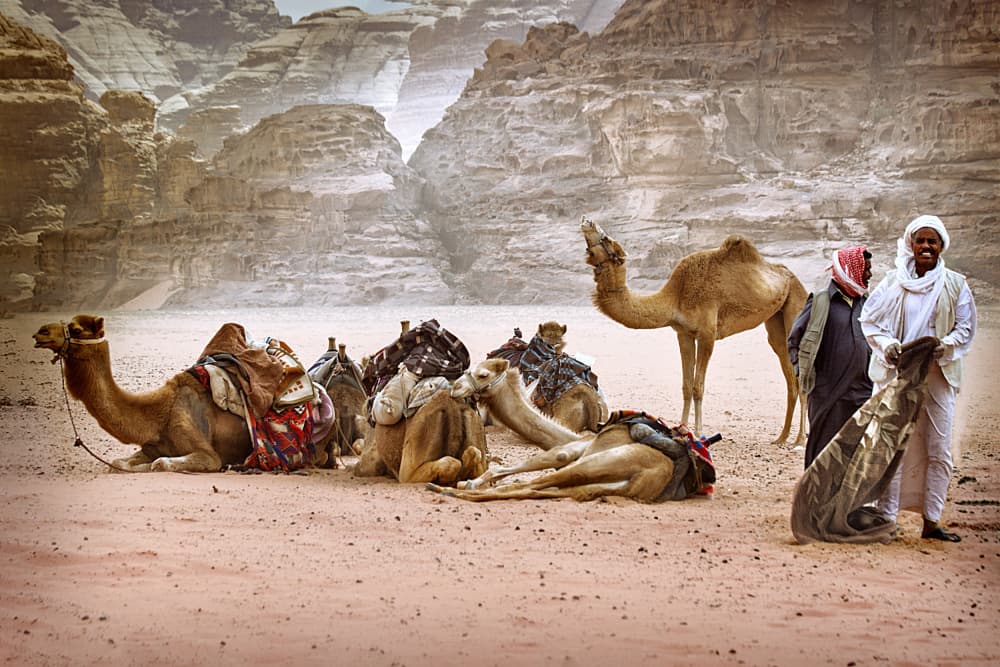 Memories from Jordan by Gabrielle Halperin — canvas wall art