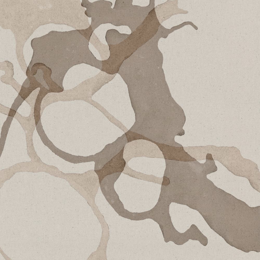 Organic Flowing Shapes by Renée Stramel — canvas wall art