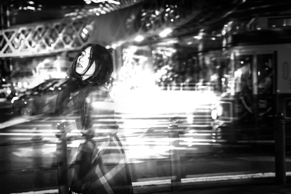 Pensive City Night by Daisuke Kiyota — canvas wall art