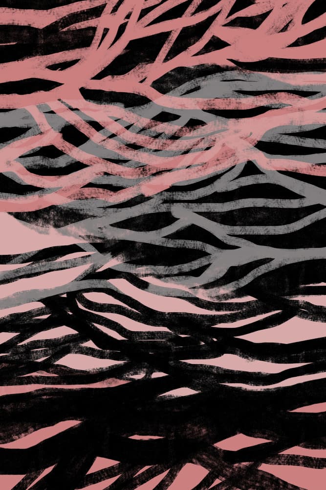 Moody Abstract Lines by Simona Gocan — canvas wall art