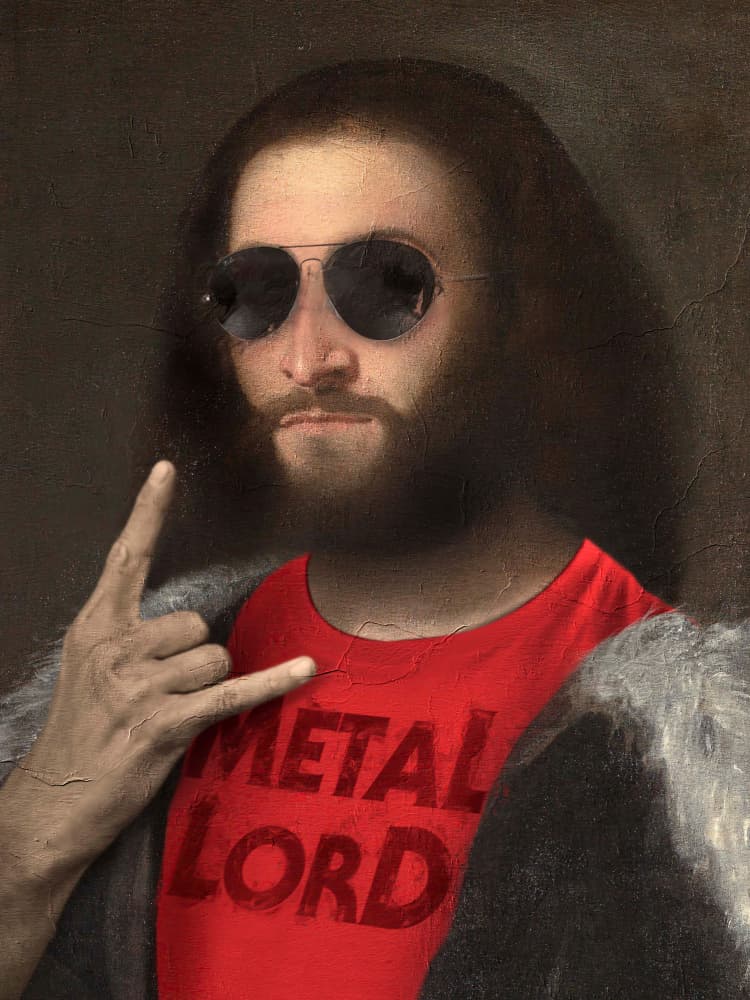 Metal Lord by Dikhotomy — canvas wall art
