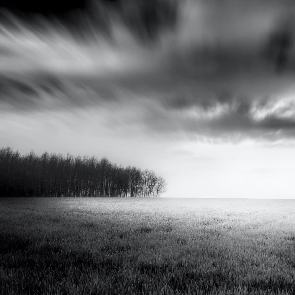Moody Sky Landscape by av peteghium — canvas wall art