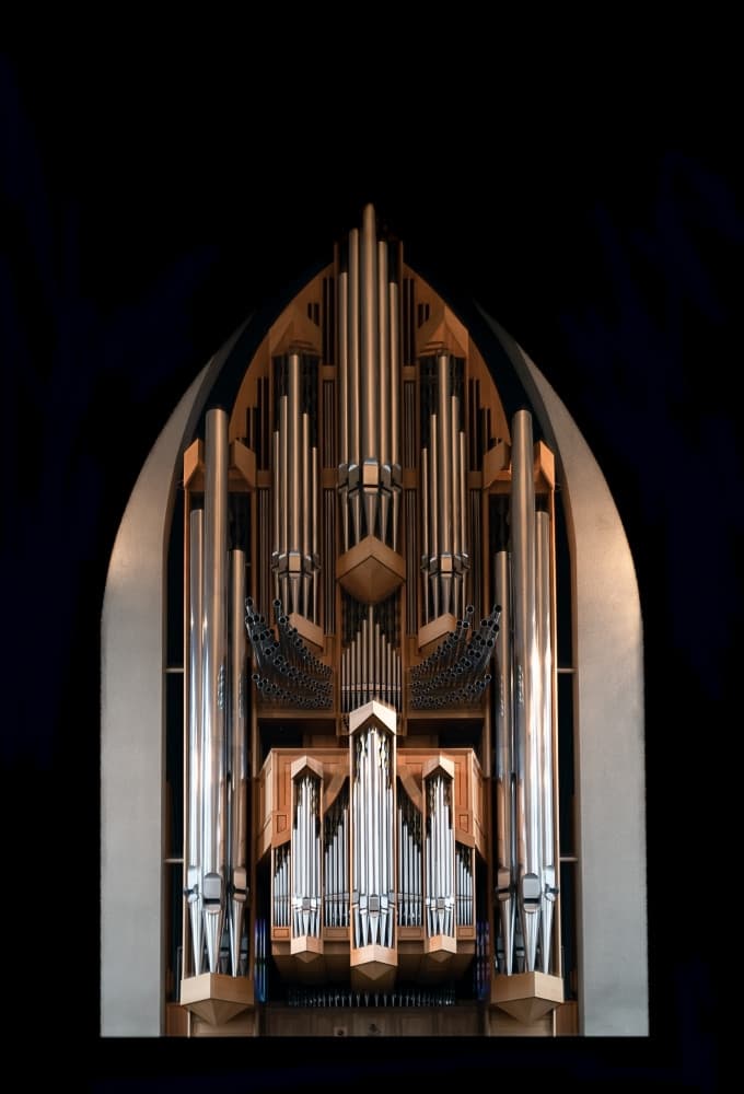 Majestic Pipe Organ by Lynn Grant — canvas wall art