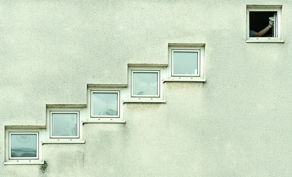Window Cleaning Steps by Fred Barrington — canvas wall art