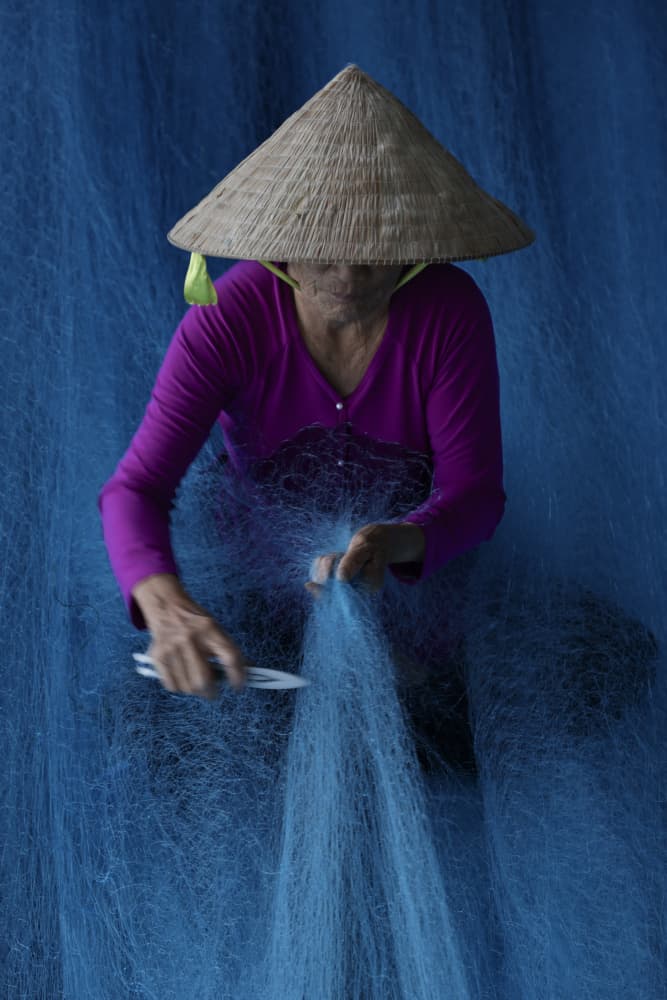 Artisan Mending Net by Clas Gustafson PRO — canvas wall art