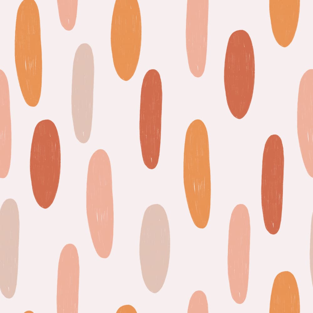 Earthy Abstract Shapes by Menina Lisboa — canvas wall art