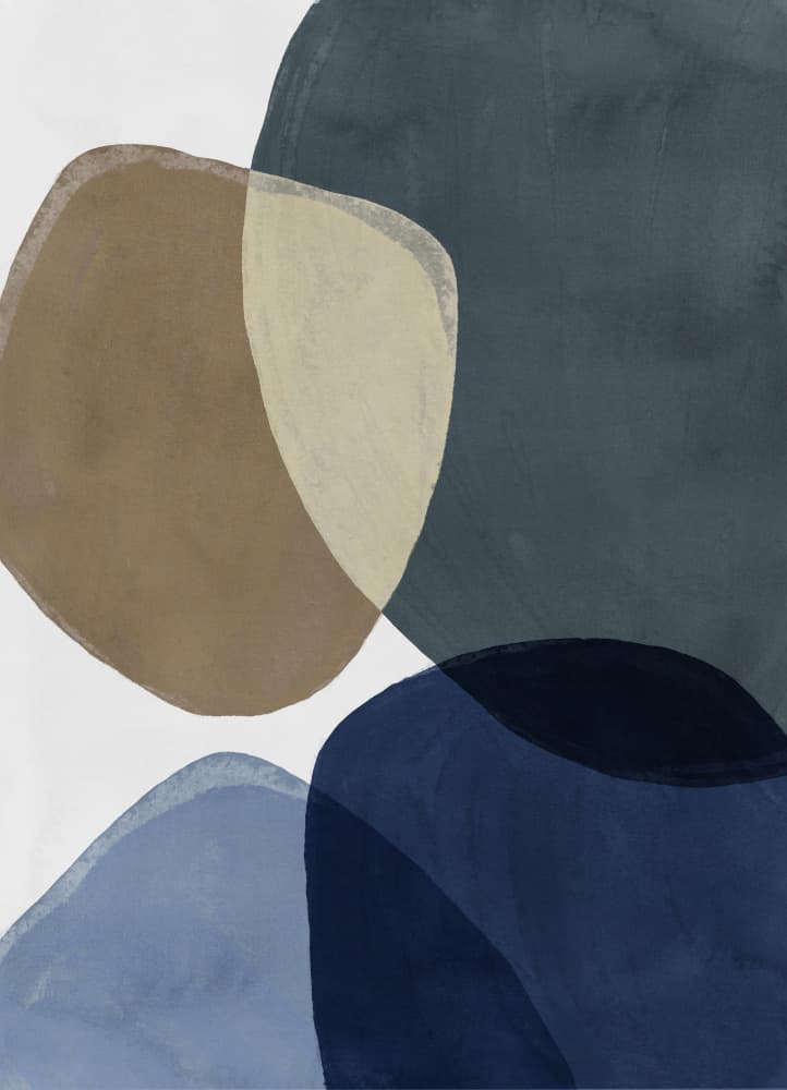 Graphic 233 by Mareike Böhmer — canvas wall art