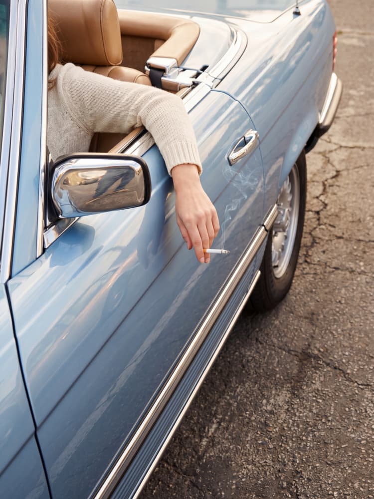 Vintage Drive Cigarette Hand by Andreas Magnusson — canvas wall art