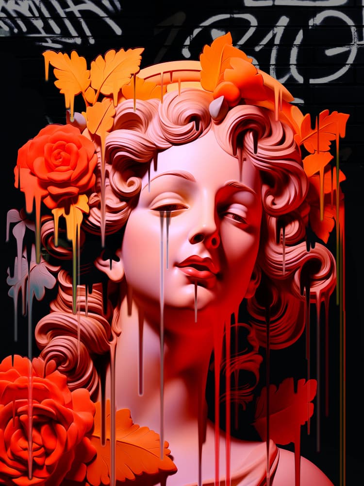 Vandal Persefone by Dikhotomy — canvas wall art