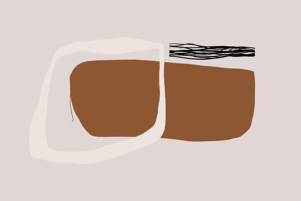 Earthy Minimalism by uplusmestudio — canvas wall art