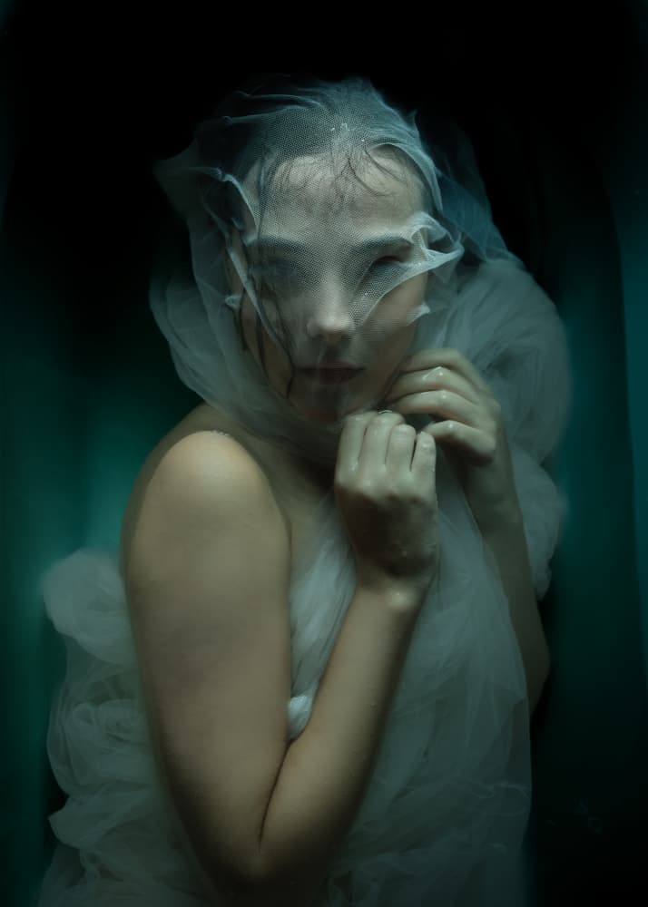 Submerged Ethereal Beauty by Thanakorn Chai Telan — canvas wall art