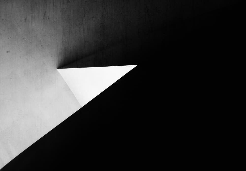 Geometric Light Shadow by Laura Mexia — canvas wall art
