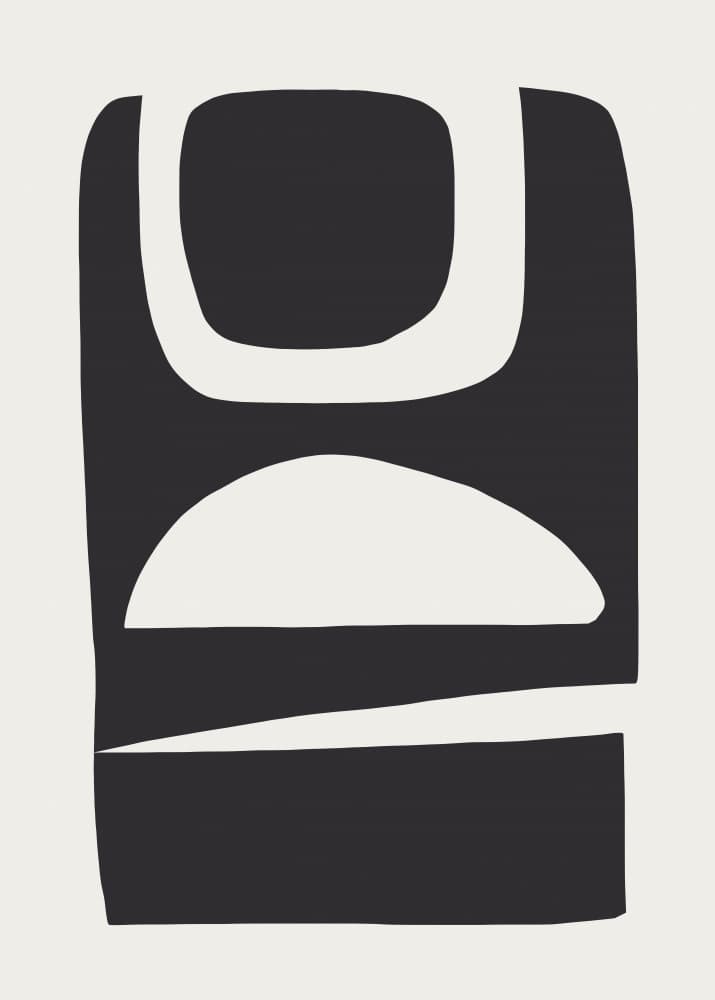 Shapeful 2 by Dan Hobday — canvas wall art