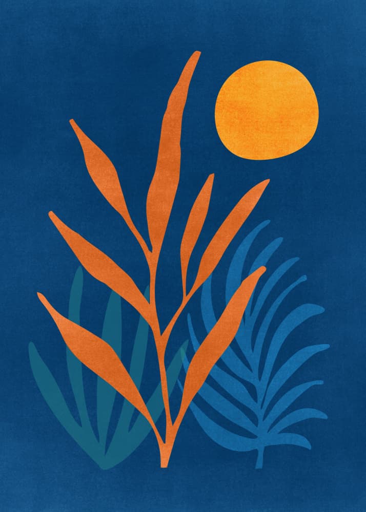 Super Moon Nightscape.png by Kristian Gallagher — canvas wall art