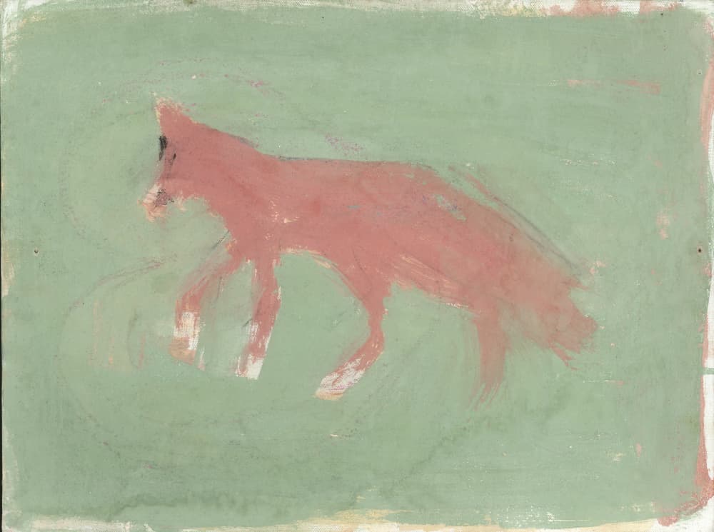 Abstract Red Fox