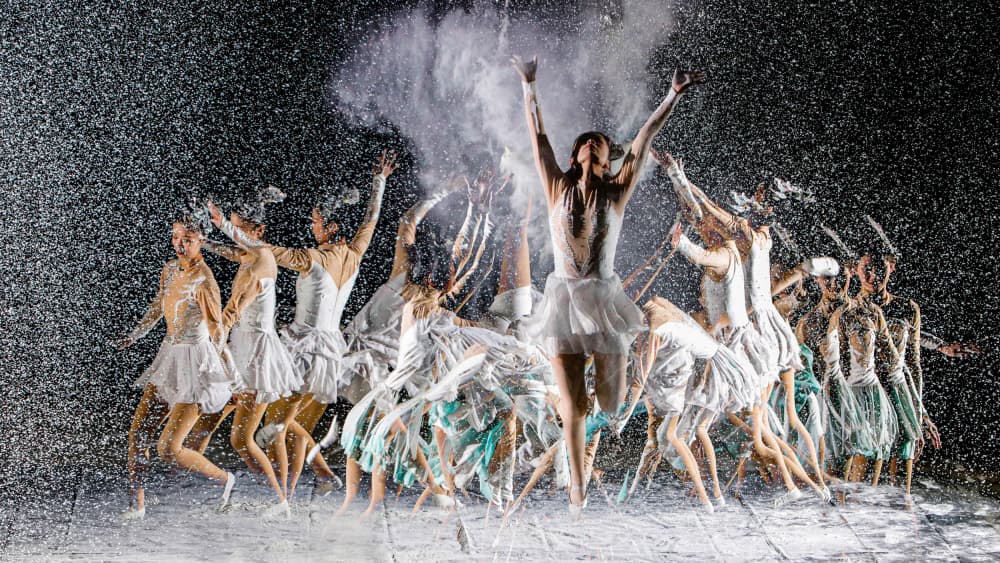 Ethereal Dance Motion by Shin Woo Ryu — canvas wall art