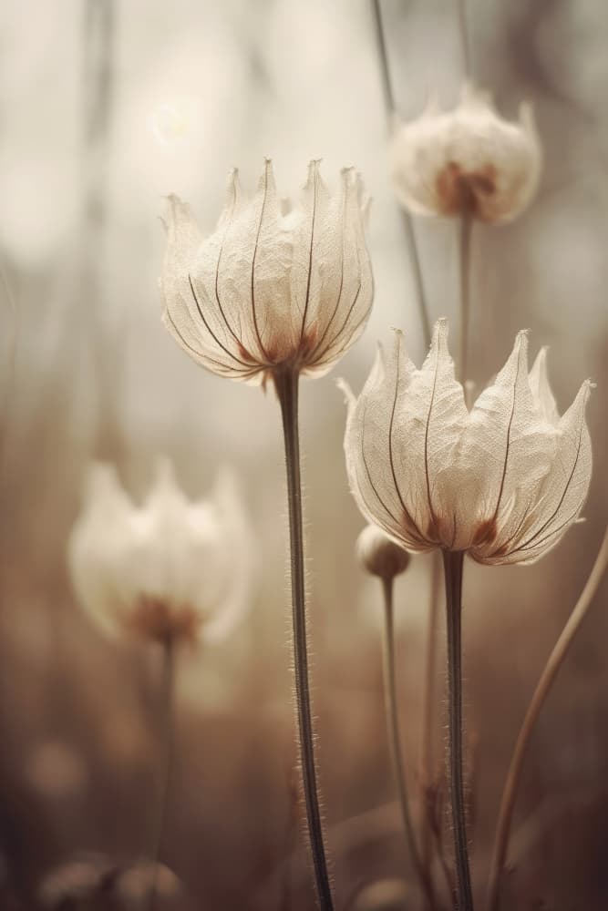 Ethereal Blooms by Treechild — canvas wall art