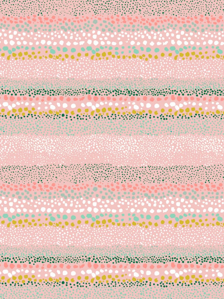 Pastel Speckle Stripes by Ninola Design — canvas wall art