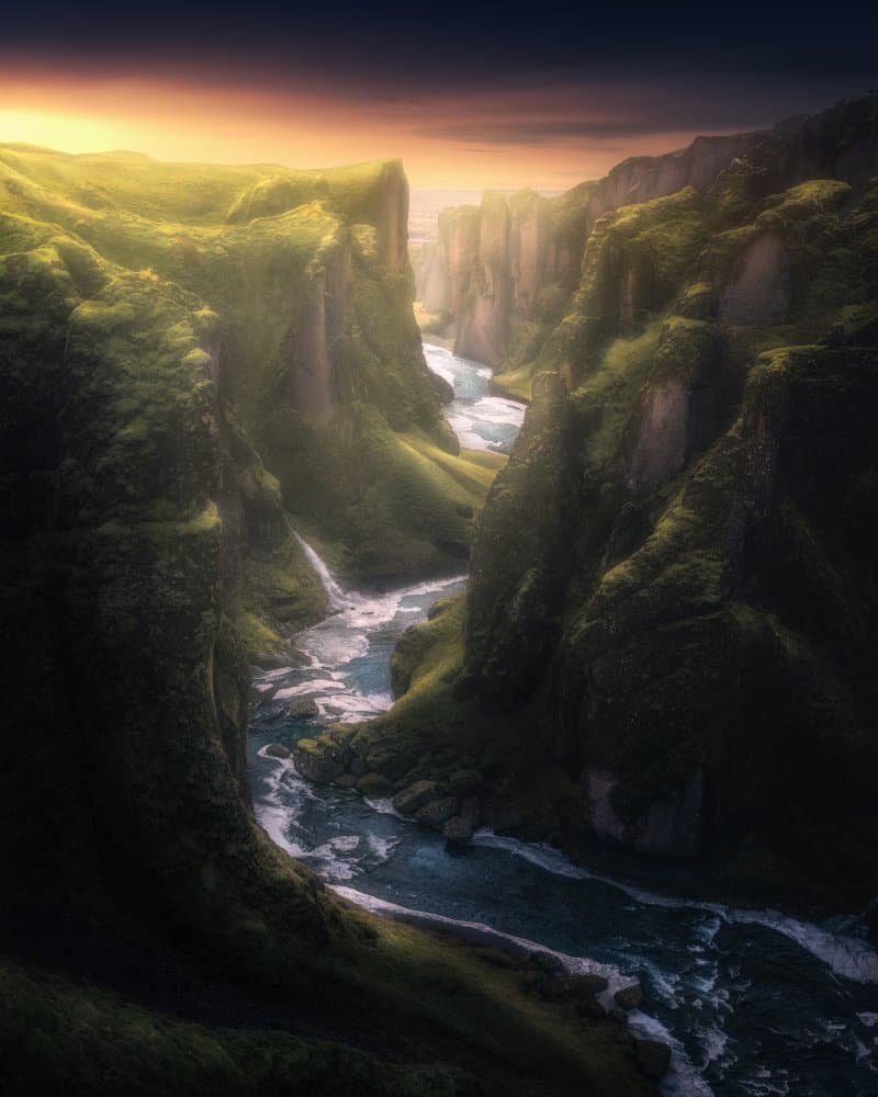 Valley of dreams by David George — canvas wall art