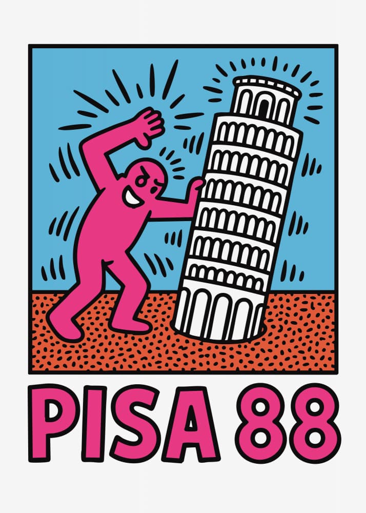 Playful Pisa Tower Push