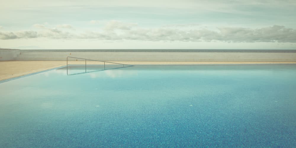 Serene Ocean Pool by Robert Steinkopff — canvas wall art