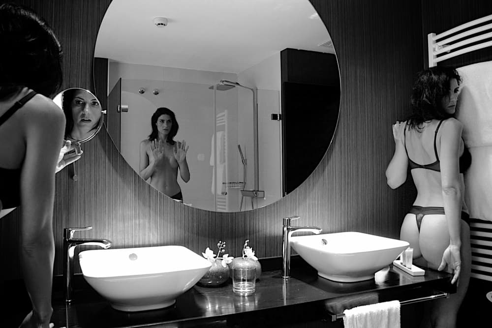 Reflected Fear by Alejandro Marcos — canvas wall art