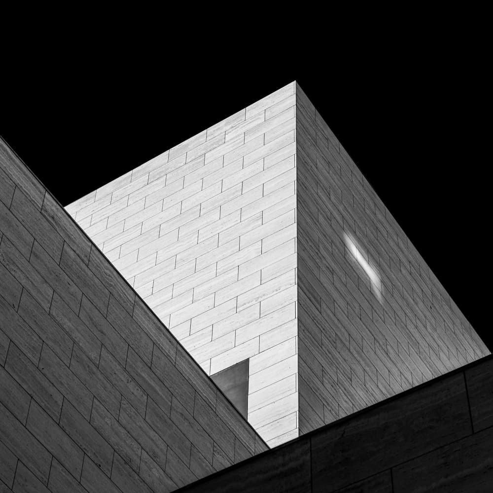 Modern Geometric Forms by Hilde Ghesquiere — canvas wall art