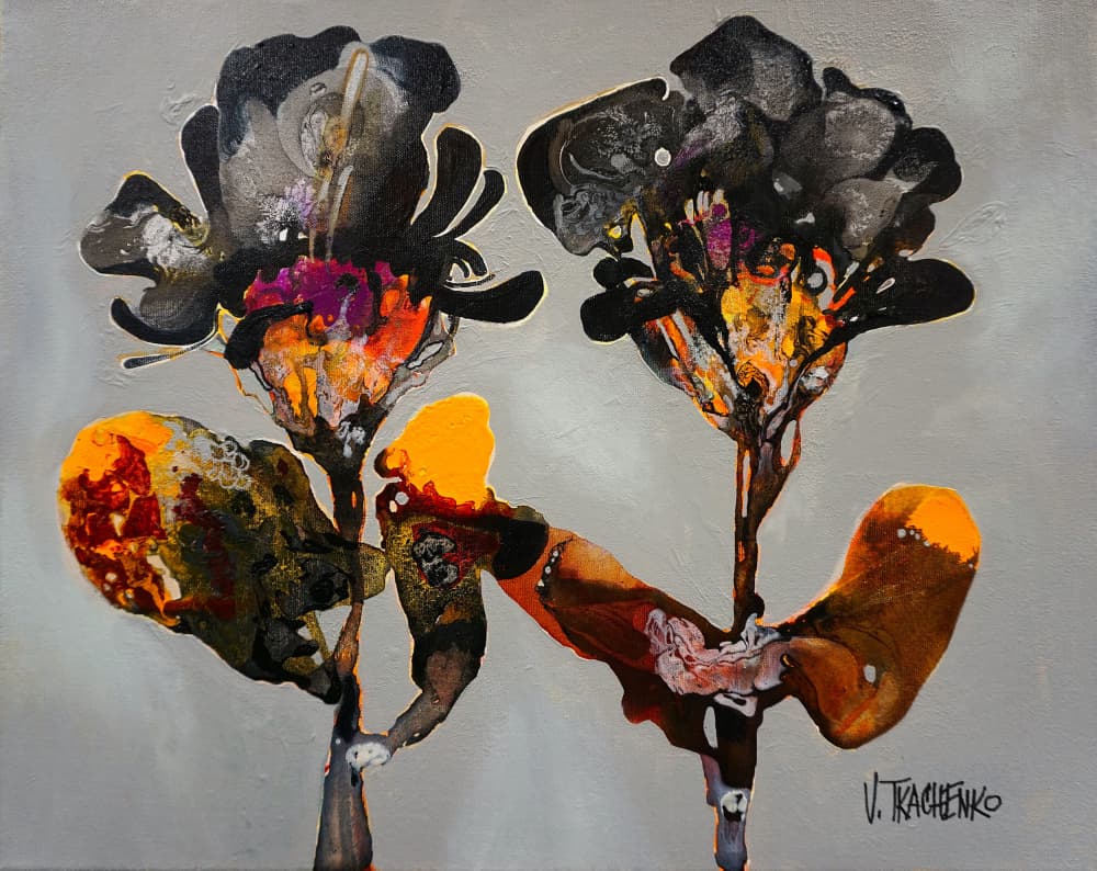 Vibrant Abstract Flowers