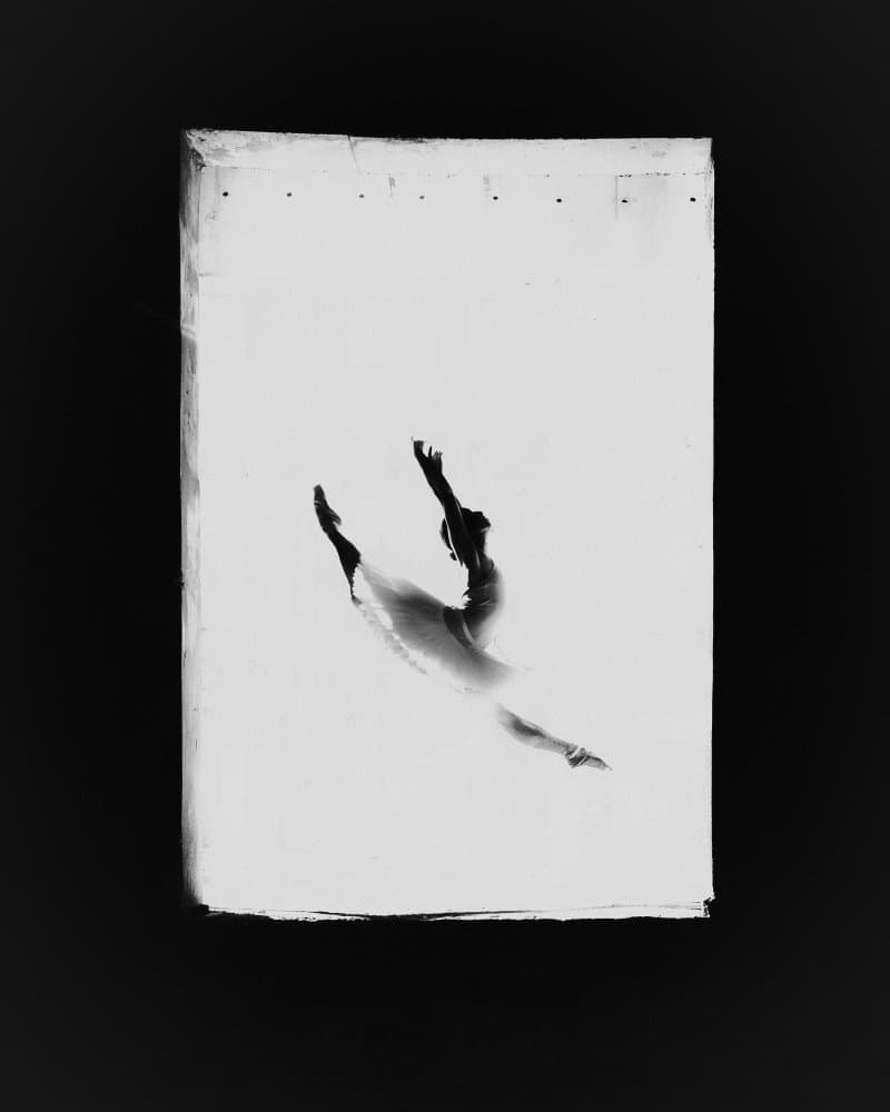 Graceful Floating Dancer by Tomislav-Jeffrey Jemric — canvas wall art