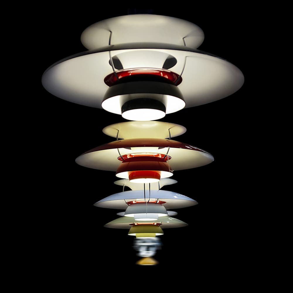 Vibrant Layered Lighting by Keisuke Togawa — canvas wall art