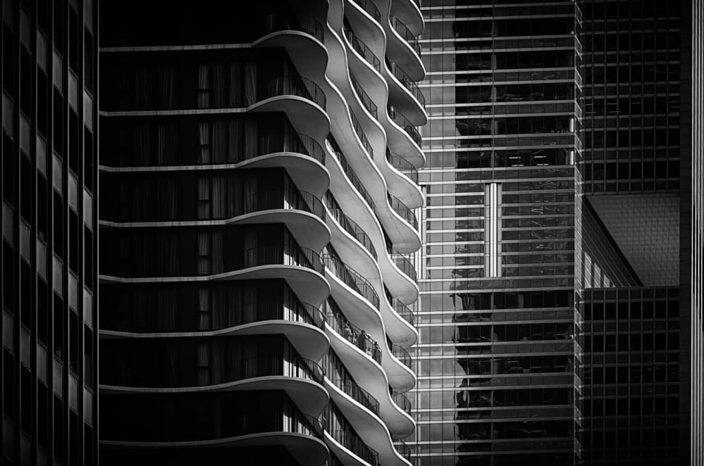 Modern Urban Curves by Roland Weber — canvas wall art