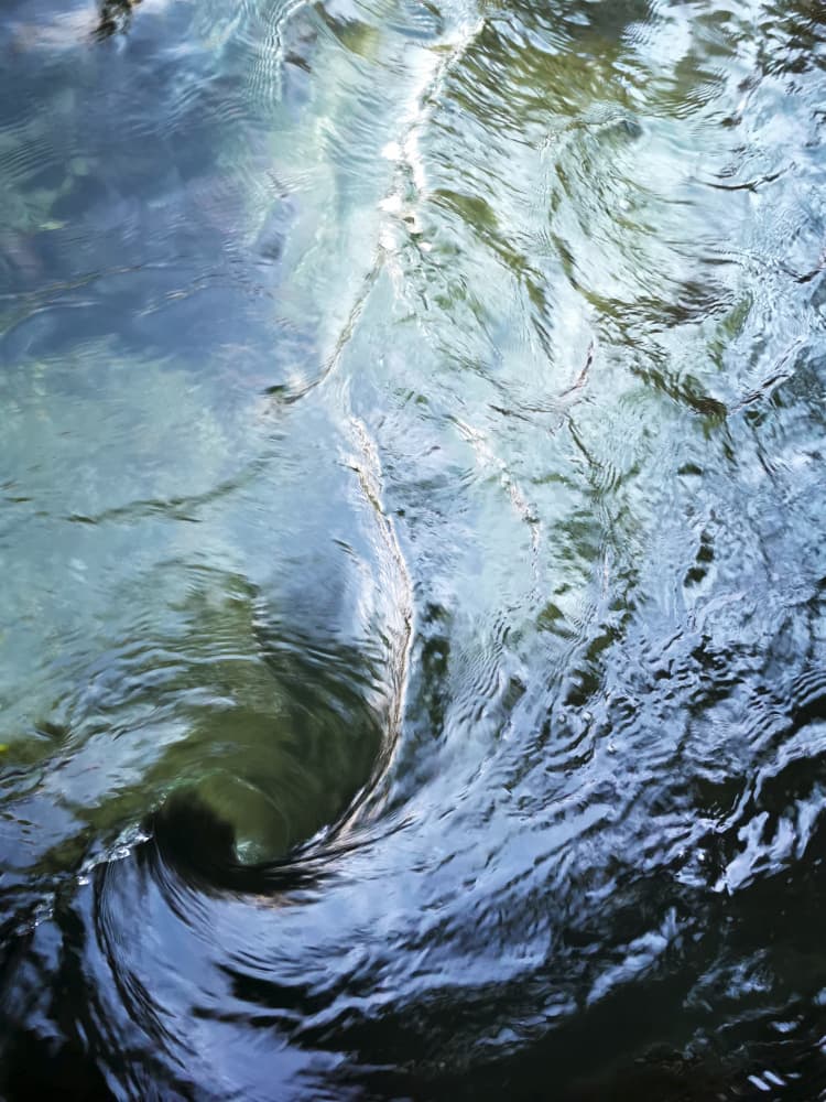 Deep Water Swirl by Angelo Cerantola — canvas wall art