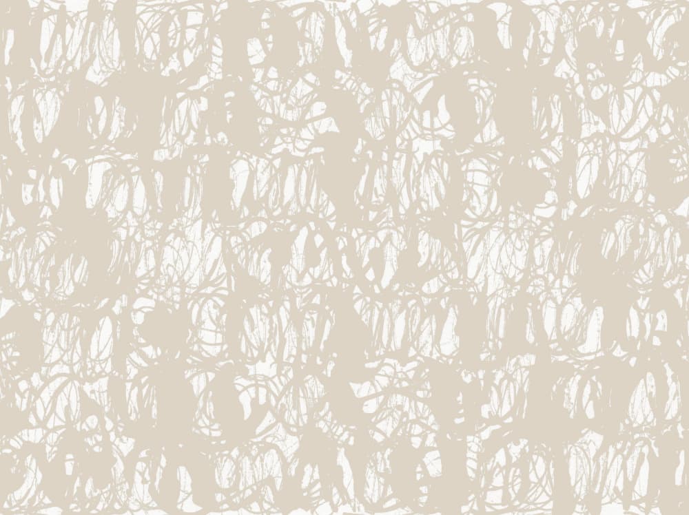 Abstract Ink Swirls Beige 1 by Mareike Böhmer — canvas wall art