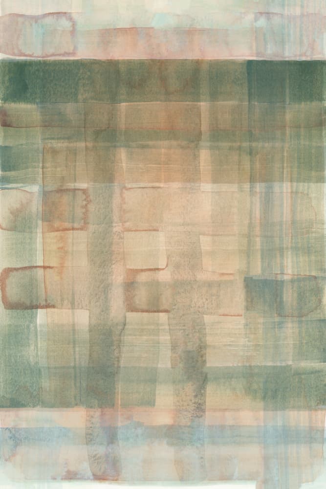 Calm Earth Layers by cartissi — canvas wall art