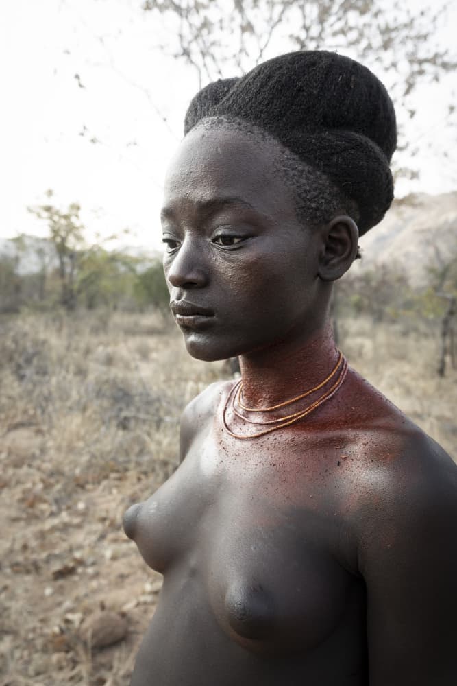 Nguendelengo woman, southern Angola by Elena Molina — canvas wall art