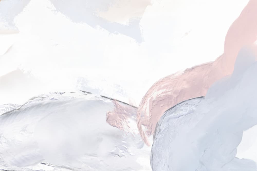 Dreamy Pastel Shapes by Josie George — canvas wall art