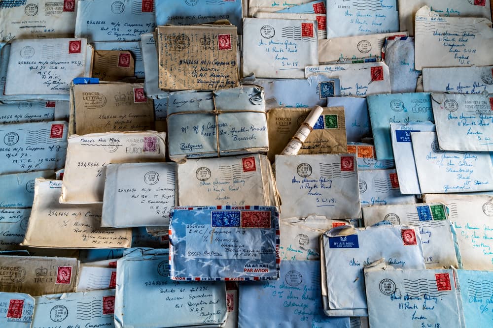 Vintage Letter Collection by Simon JG Ciappara FRPS — canvas wall art