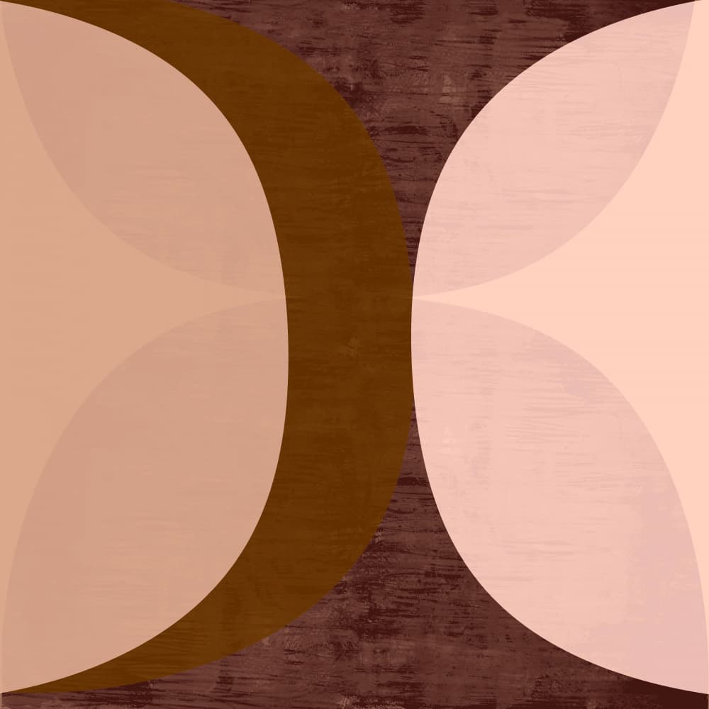 Modern Earthy Curves by cartissi — canvas wall art