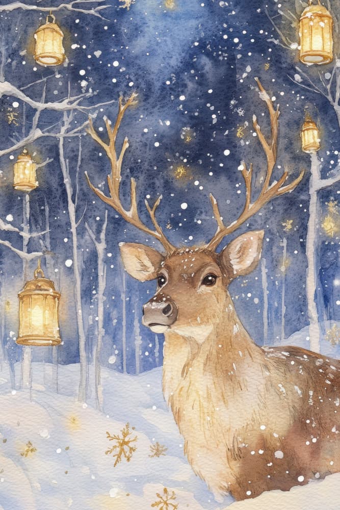 Glowingnight by Treechild — canvas wall art