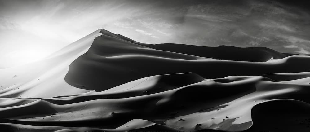 Dramatic Desert Dunes by Jorge Ruiz Dueso — canvas wall art