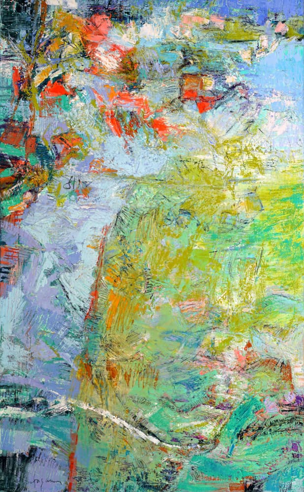 Colorful Whirl by Dorothy Fagan — canvas wall art