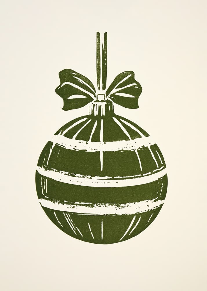 Classic Christmas Ornament by Pictufy Studio IV — canvas wall art