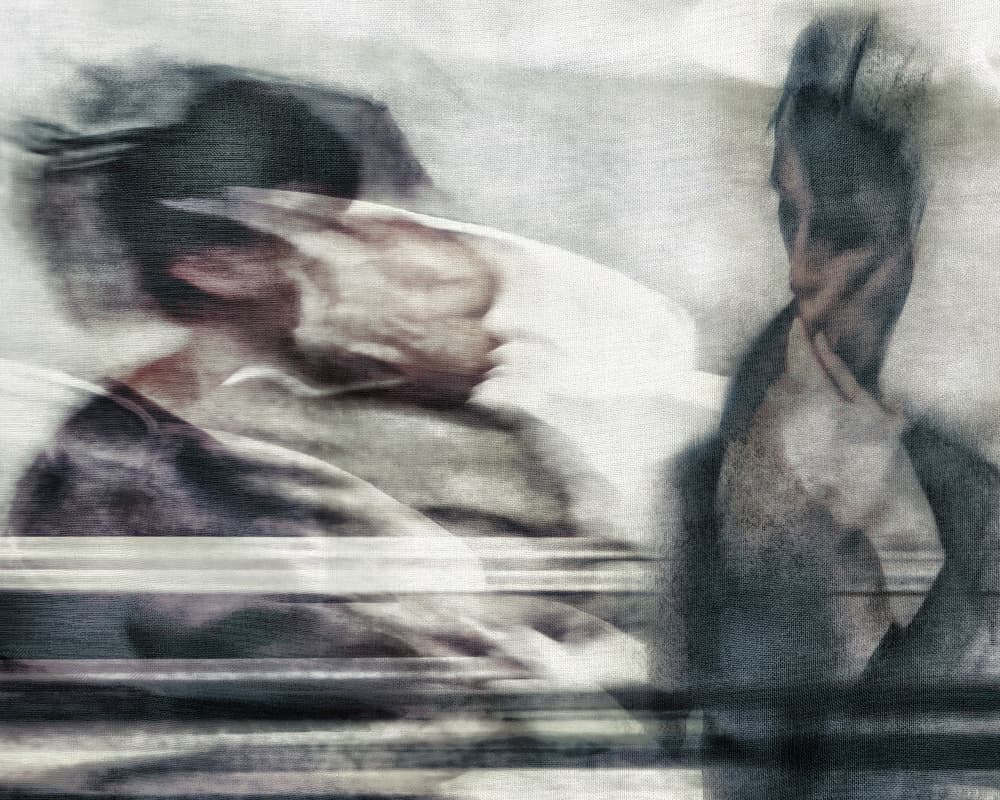 Blurred Figures In Motion by The Jar - Geir Jartveit — canvas wall art