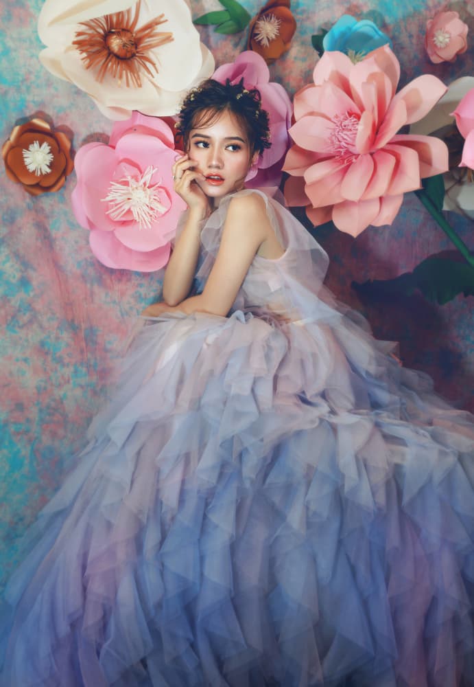 Pastel Flower Fantasy by Nguyen Tan Tuan — canvas wall art