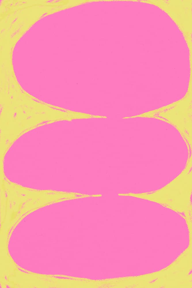 Pinkbalance by Treechild — canvas wall art