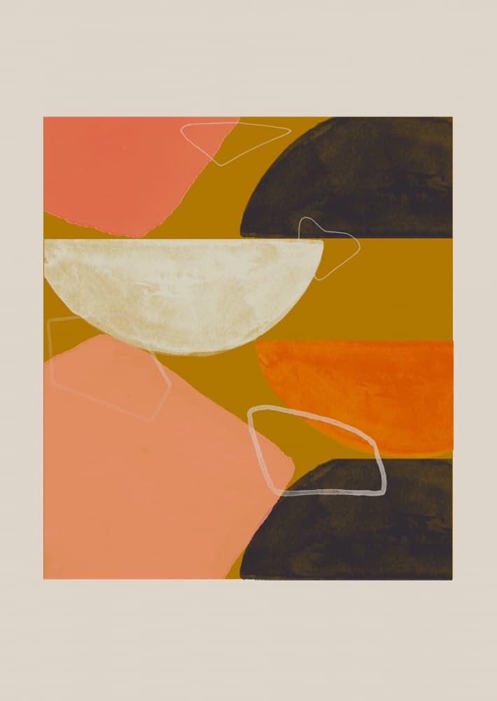 Abstract Harmony by THE MIUUS STUDIO — canvas wall art