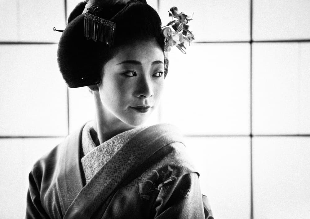 Serene Japanese Beauty by TORU MATSUNAGA — canvas wall art