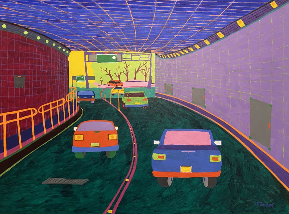 Light at the End of the Tunnel by Sue Graef — canvas wall art