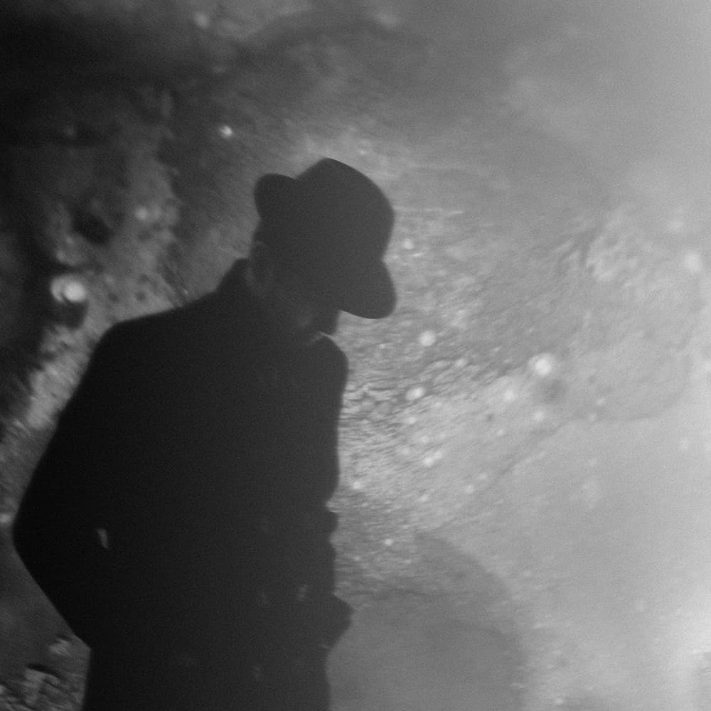 Mysterious Man In Fedora by PhotoCosma — canvas wall art