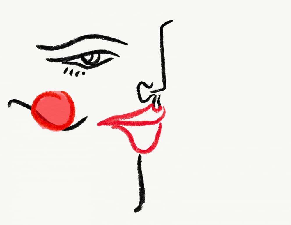 Chic Woman Profile by JLC ART — canvas wall art